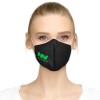 Customized Form Fitted Cupped Cotton Face Masks with Filter Pocket