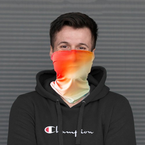 Custom Printed Full Color Face Masks - Large