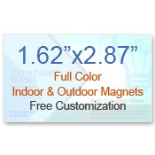 1.62x2.87 Square and Round Edge Magnets