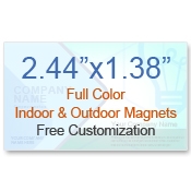 2.44x1.38 Square or Round Edge Magnets