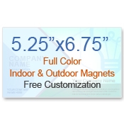 5.25x6.75 Square or Round Edge Magnets