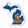 3.5x2.34 Custom Michigan Shaped Magnets 20 Mil