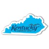 3.5x2.34 Custom Kentucky Shaped Magnets 20 Mil