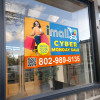 12"x18" Custom Static Window Clings