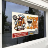 36"x48" Custom Static Window Clings