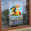 Custom 24"x36" Static Window Clings