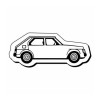 1.25x3 Custom Printed Car Shaped Magnets 20 Mil