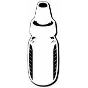 1.31x3.5 Custom Printed Bottle Shaped Magnets 20 Mil