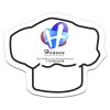 1.62x2 Custom Printed Chef Hat Shaped Magnets 20 Mil