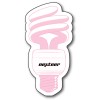 1.62x3.25 Custom Printed Fluorescent Light Bulb Shape Magnets 20 Mil