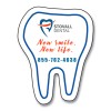 1.75x2.25 Custom Tooth Shape Magnets 20 Mil