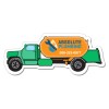 1.81x4.31 Custom Printed Truck Shaped Magnets 20 Mil