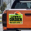 16x16 Sq Inch Custom Shape Die Cut Magnetic Signs
