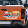 16x16 Sq Inch Custom Shape Die Cut Magnetic Signs