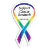 2x3.75 Custom Printed Ribbon Shape Magnets - Outdoor & Car Magnets 30 Mil 