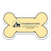2.125x3.5 Custom Printed Bone Shaped Magnets 20 Mil