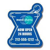 2.1x2.6 Custom Mortar and Pestle Shape Magnets 20 Mil
