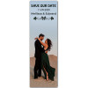 2.25x7 Custom Wedding Save The Date Magnets 20 Mil 