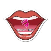 2.31x3 Custom Mouth Shaped Magnets 20 Mil