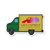 2.37x4 Custom Printed Van Shaped Magnets 20 Mil