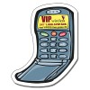 2.5x3.12 Custom Printed Cell Phone Shape Magnets 20 Mil