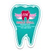 2.5x3.5 Custom Tooth Shape Magnets 20 Mil