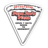 2.49 x 2.7 Custom Printed Pizza Slice Shape Magnets 20 Mil