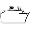2.75x3 Custom Printed Boat Shaped Magnets 20 Mil