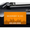 24x12 Custom Real Estate Magnetic Car Sign Magnets - Outdoor & Car Magnets 30 Mil Round Corners