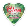3x3 Custom Printed Heart Shaped Magnets 20 Mil