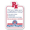 3.13x2.19 Custom Printed Rx Shape Magnets 20 Mil