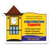 3.5x3 Custom Printed Building Shaped Magnets 20 Mil
