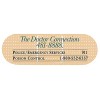 3.5x1.125 Custom Bandage Shape Magnets 20 Mil