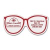 3.75x1.75 Custom Printed Sunglasses Shape Magnets 20 Mil