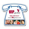 4.5x3.93 Custom Printed Big Phone Shape Magnets 20 Mil