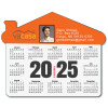 4.75x3.87 Custom Printed House Shaped Magnets 20 Mil