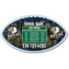 7x4 Custom Sport Schedules Magnets 20 Mil