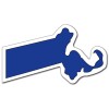 Custom Massachusetts Shaped Magnets 20 Mil