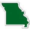 Custom Missouri Shaped Magnets 20 Mil