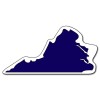 Custom Virginia Shaped Magnets 20 Mil 