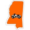 Custom Printed Mississippi Shaped Magnets 20 Mil