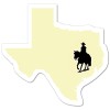 Custom Printed Texas Shaped Magnets 20 Mil