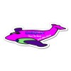 2.125x5.187 Custom Airplane Shaped Magnets 20 Mil
