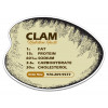 3.313x4.5 Custom Clam Shaped Magnets 20 Mil 