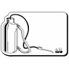 2x3 Custom Pest Control Sprayer Shaped Magnets 20 Mil