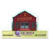 2.5x4 Custom School shaped Magnets 20 Mil