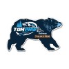 2.75x4.5 Custom Bear Shaped Magnets 20 Mil