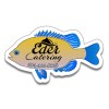 2.5x4.37 Custom Fish Shaped Magnets 20 Mil