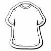 2.37x2.75 Custom Shirt Shaped Magnets 20 Mil