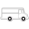 2x4.25 Custom Truck Shaped Magnets 20 Mil